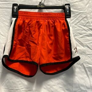 Youth girls shorts with graphics on one side